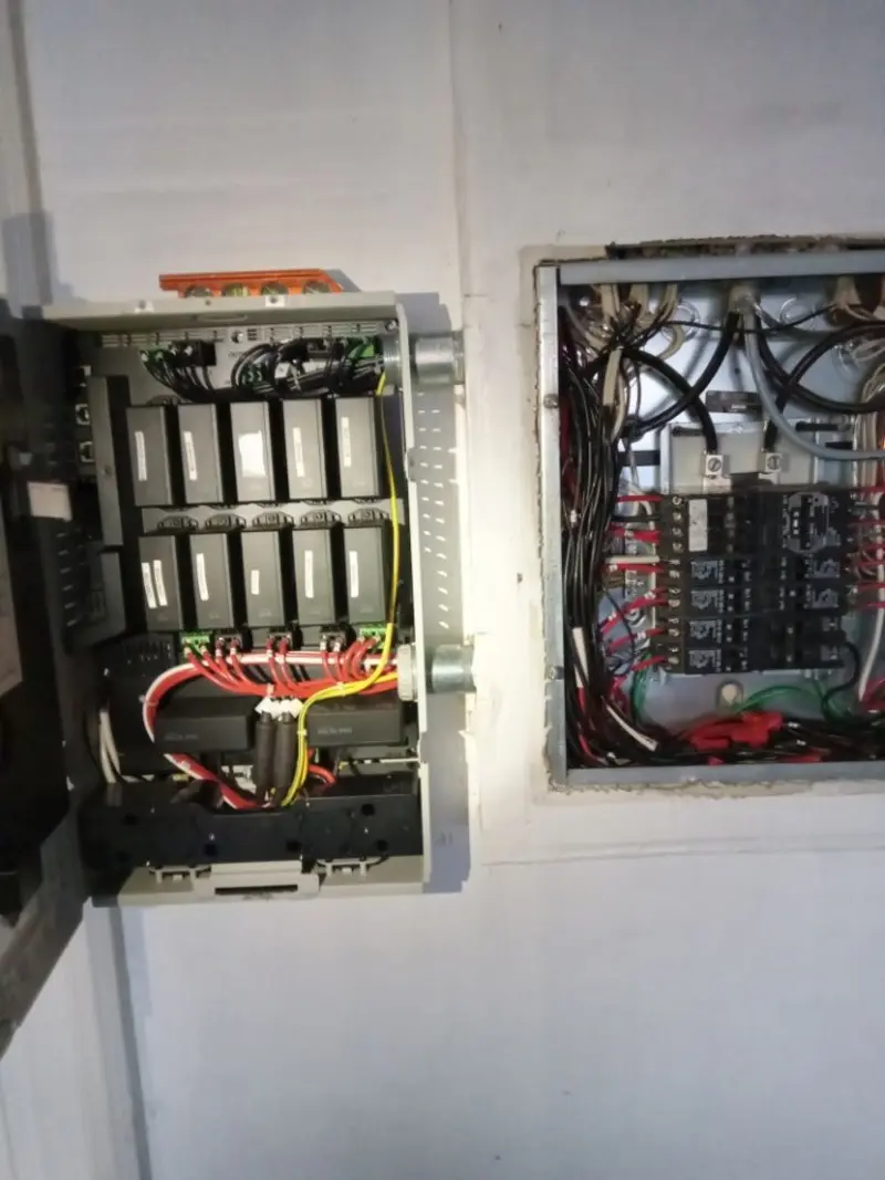 Electrical panel upgrade completed for Indoor Lighting Installation in Rockport